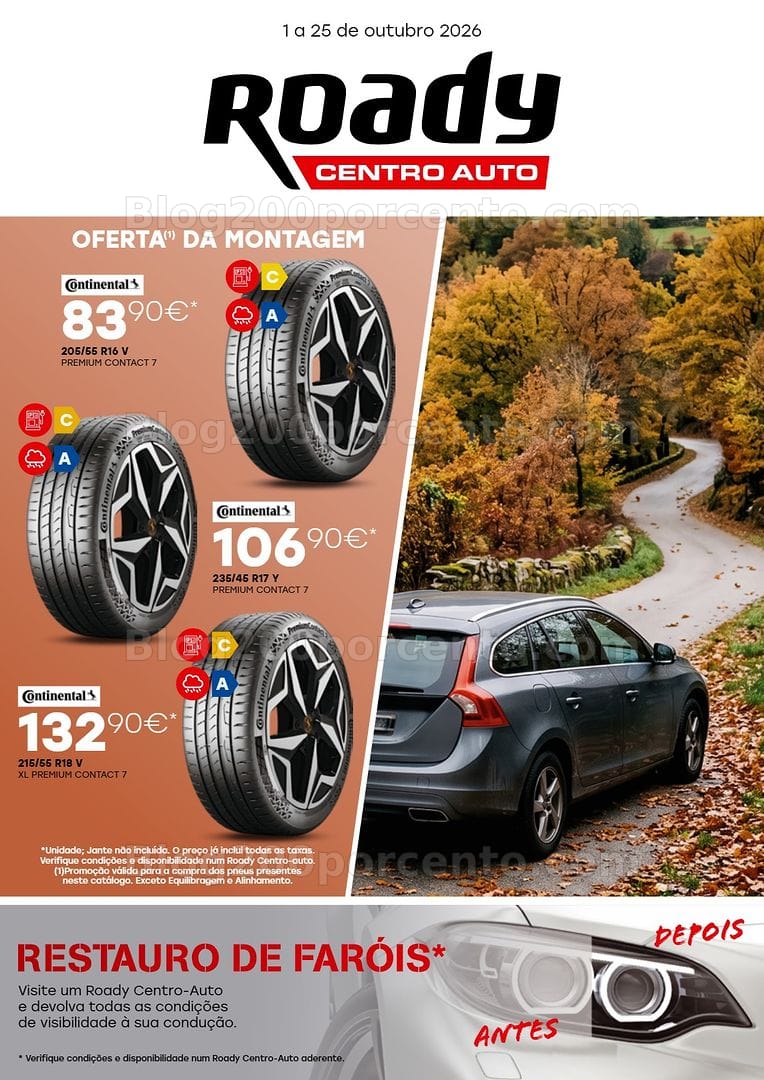 Antevisão Folheto ROADY Promoções até 25 outubro
